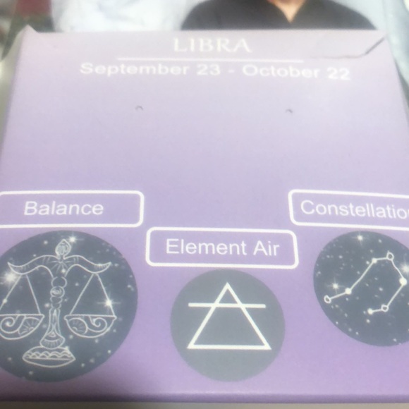 Austrian Crystal LIBRA zodiac Necklace - Picture 5 of 5